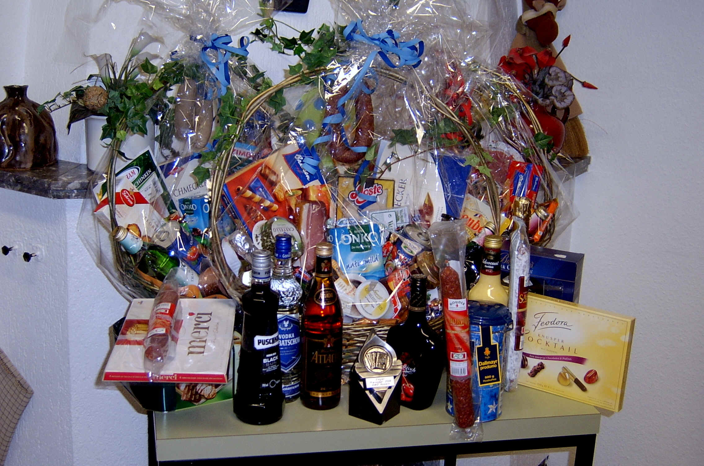 Die Preise mit Pokal