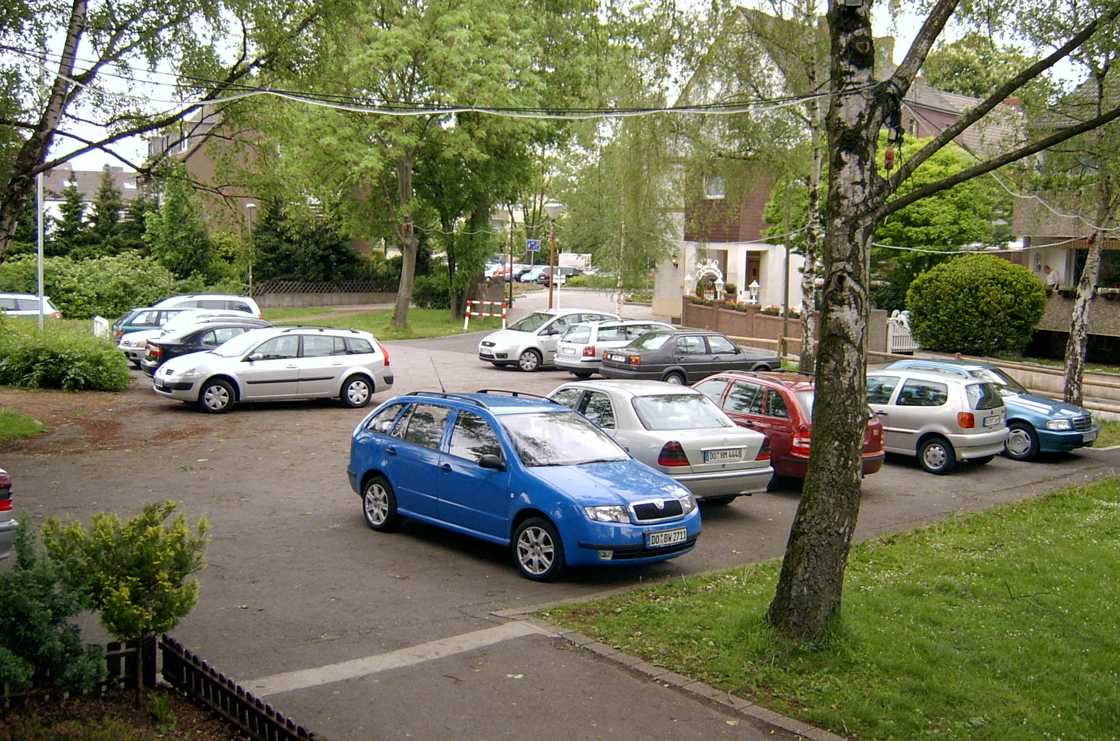 Bei der AWO kann man gut parken!